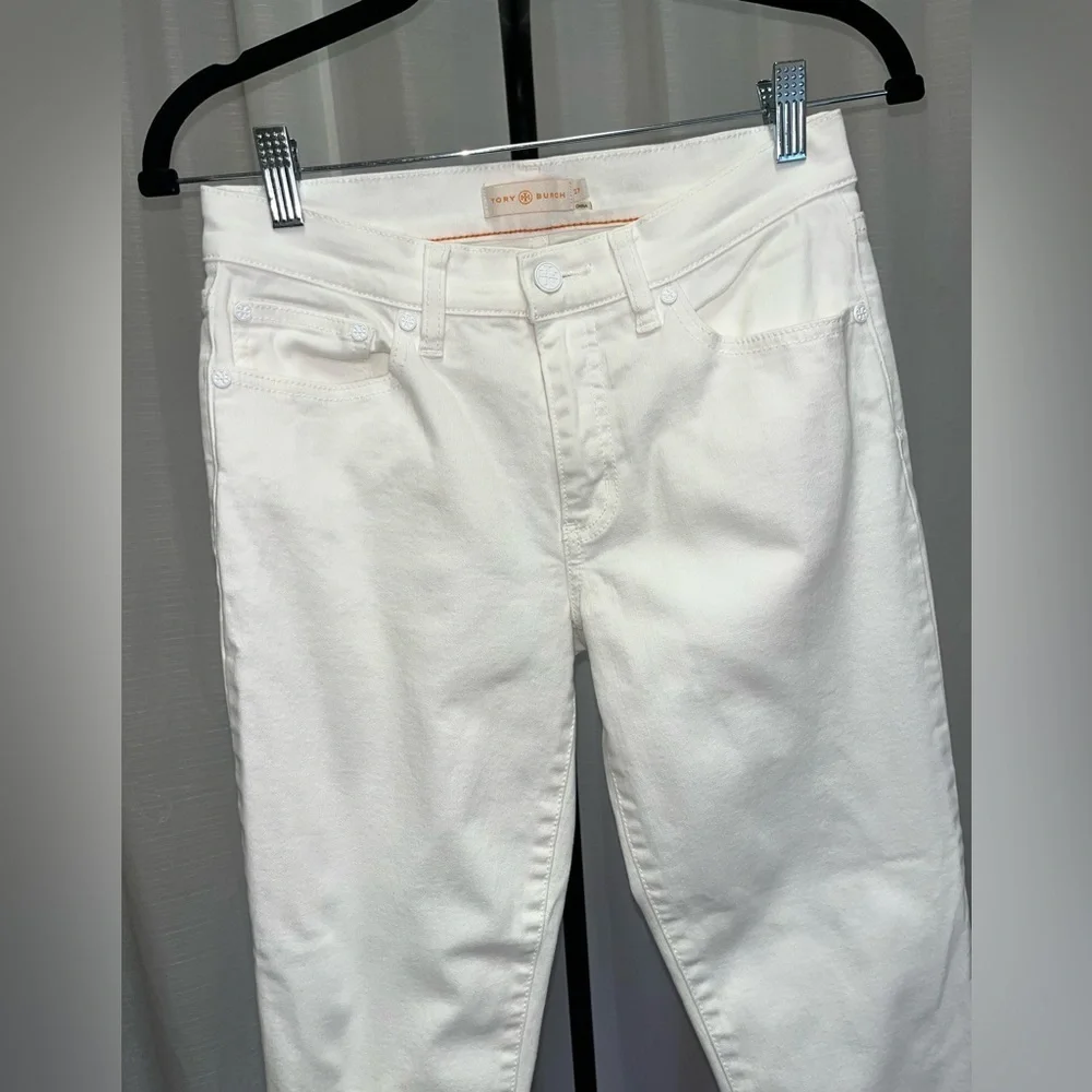 Tory Burch White Jeans style 10151250 | size 27